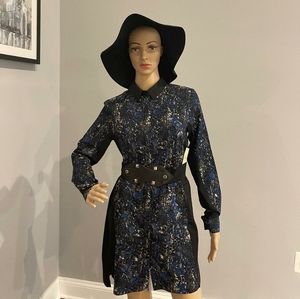 Long sleeve shirt dress